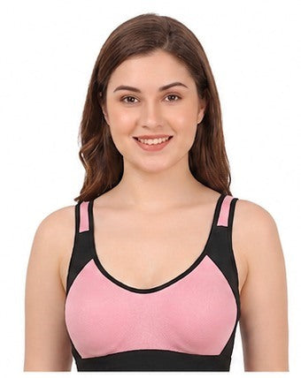 Women's Seamless Sports Bra (Pack of 3) | Removable Pads | Activewear