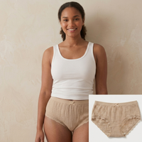 Women’s High-Waisted Seamless Lace Briefs - (Pack of 3)