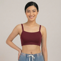 Women’s Seamless Comfort Camisole Crop Top | Stretchable Everyday Innerwear - (Pack of 3)
