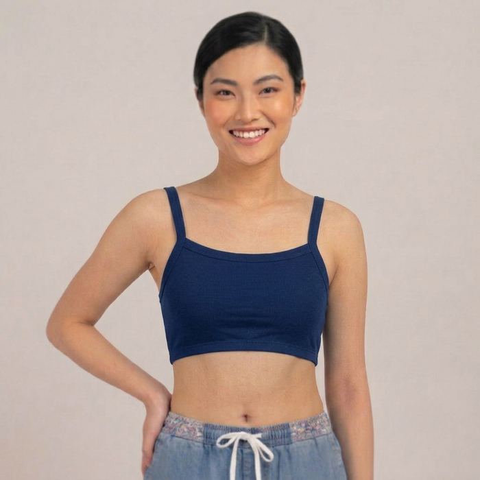 Women’s Seamless Comfort Camisole Crop Top | Stretchable Everyday Innerwear - (Pack of 3)
