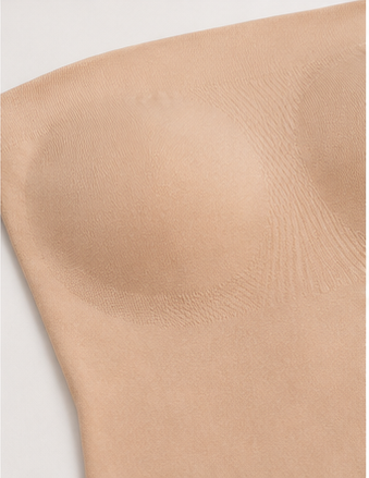 Seamless Mid Compression Full Body Shaper – Nude