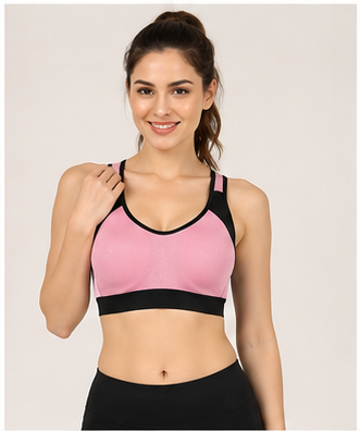 Women's Seamless Sports Bra (Pack of 3) | Removable Pads | Activewear